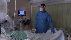 CLEAN : A day in the life of a US doctor working on a Covid ICU ward News Clip