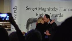 Meghan McCain receives human rights award on behalf of her late father, John News Clip