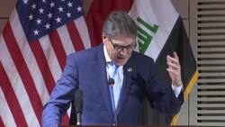 US energy secretary urges Iraq to quit dependency on Iran News Clip