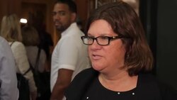 Conservator talking about Neil Armstrong's moon spacesuit News Clip