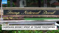 Campaign Spends $1.1 Million At Trump Properties Since September News Clip