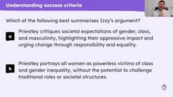 Using quotations and context effectively in an 'An Inspector Calls' essay Instructional Video