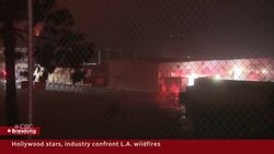 Hollywood feels immediate impact from California wildfires News Clip