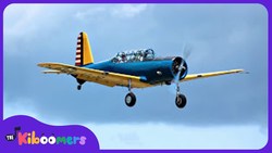 I'm a Little Airplane Song for Kids | Fun Songs for Children | The Kiboomers Instructional Video