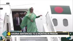 Bangladesh ex‑PM Sheikh Hasina sentenced to six months in contempt case News Clip