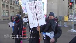 Protesters take over downtown Ottawa with no planned end News Clip