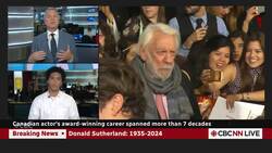 Canadian actor Donald Sutherland dead at 88 News Clip