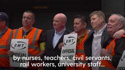 UK strikes - Who is walking out this September? News Clip