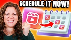 FINALLY! How To Schedule Instagram Reels To Boost Business Instructional Video