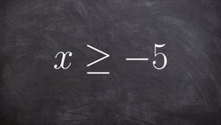 Algebra 1 - Graphing an inequality greater that equal to - Free Online Tutoring Instructional Video