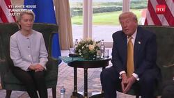 Trump DESTROYS Ursula On Her Own Turf; Refuses Any Tariff Relief For EU, She Watches In Shock News Clip