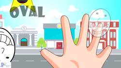 Shapes Finger Family Song | Finger Family Nursery Rhyme Instructional Video