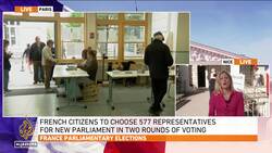 Polls open in France: Voters cast ballots in snap parliamentary elections News Clip