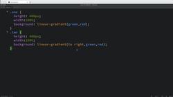 Modern Web Design with HTML5, CSS3, and JavaScript - Creating the Cascading Style Sheet (CSS) Linear Gradients Instructional Video