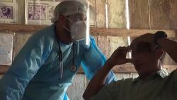 CLEAN : Medical team from Brazil's Armed Forces assists isolated Amazon indigenous peoples News Clip
