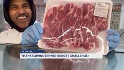 The Cost Of: Thanksgiving dinner on a budget! $50 to feed a family of 5 News Clip