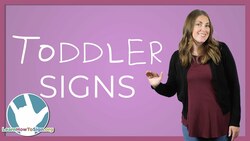 20 ASL Signs for Toddlers Instructional Video