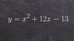 Solve a quadratic mentally by factoring Instructional Video