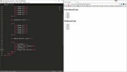 The Full Stack Web Development - Lists & Tables - Project List &Table Instructional Video
