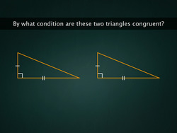 Conditions for Congruence of Triangles Instructional Video