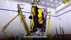 The Webb Telescope is Folded for Final Testing Instructional Video