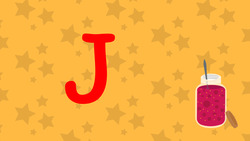 J Is For Jam - Upper Case Instructional Video