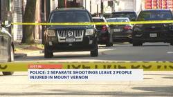 Police: 2 injured in separate Mount Vernon shootings News Clip