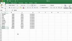 Core Java Programming Course- Reading MS Excel Data into a 2D Array Instructional Video
