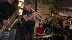 Noisy crowd rallies around La Tulipe after noise complaints forced its closure News Clip