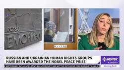 Nobel Peace Prize Given To Activists From Belarus, Russia, Ukraine News Clip