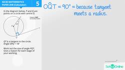 Solving Circle Angle Problems Instructional Video