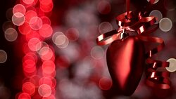 New Year's background. Christmas toys on the background of a New Year's garland. Stock Footage