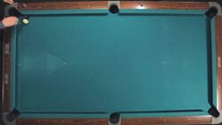 How to Make the "Golf Ball Bank" Beginner Pool Shot Instructional Video