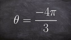 Learn how to evaluate for an angle by sketching the angle and using reference angles Instructional Video