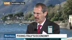 Italy's Forecasts Much Gloomier Than a Year Ago, Ambrosetti CEO Says News Clip