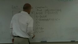How to solve a venn diagram with three circles with complement Instructional Video