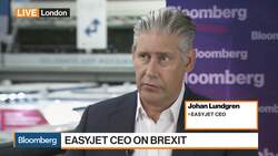 EasyJet CEO Lundgren on Brexit, Pound, Airlines Demand, Climate Impact News Clip