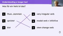 Wer ist Bella? Was macht sie? Present tense verbs, yes/ no questions Instructional Video