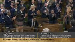 Trudeau, MPs pay tribute to Queen Elizabeth News Clip