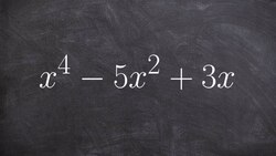 How do you find the degree of a polynomial Instructional Video