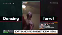 SoftBank Said to Consider Group Bid for TikTok in India News Clip