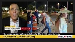 Tens of thousands expected at Arizona stadium for Charlie Kirk memorial today News Clip