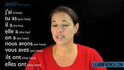 The French auxiliaries: être et avoir Instructional Video