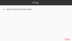 Use different data types : Exploring Python Data Types Instructional Video