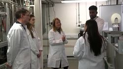 Priti Patel visits carbon capture research facility at Imperial College News Clip