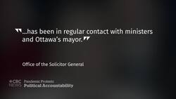 Ontario government criticized for lack of action over protests News Clip