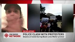 Eyewitness to Baton Rouge arrests News Clip