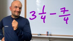 Adding and Subtracting FRACTIONS Step by Step Instructional Video