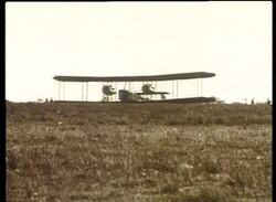 John Alcock and Arthur Whitten Brown, first aviators to cross Atlantic. Smith brothers, first aviators to fly to Australia from USA. Stock Footage