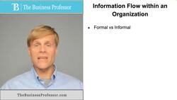 Information Flow within an Organization Instructional Video